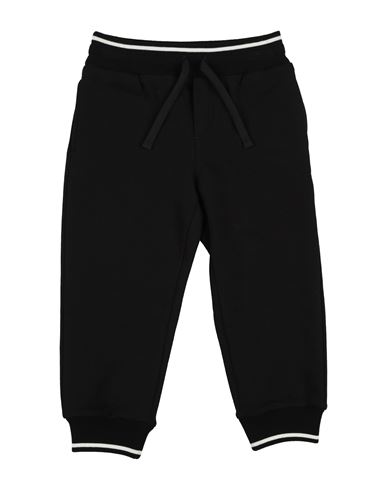 Dolce & Gabbana Toddler Boy Pants Black Size 4 Cotton, Elastane In Black