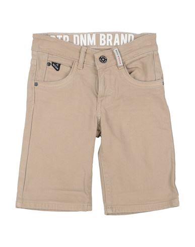 Retour Toddler Boy Denim Shorts Beige Size 7 Cotton, Elastane In White