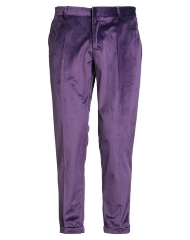 Marsēm Collection Man Pants Purple Size 36 Polyester In Purple