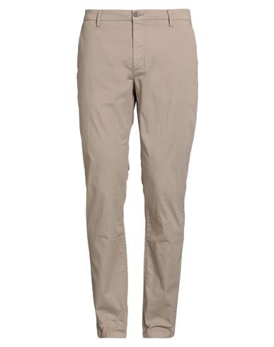 Yan Simmon Man Pants Grey Size 38 Cotton, Polyester, Elastane In Brown