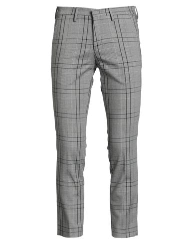 Bro-ship Bro Ship Man Pants Charcoal Size 32 Polyester, Viscose, Elastane In Gray