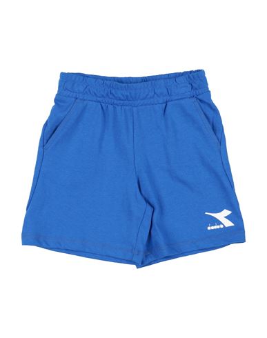 Diadora Toddler Boy Shorts & Bermuda Shorts Bright Blue Size 4 Cotton In Blue