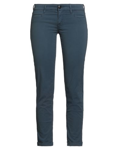 Jacob Cohёn Woman Pants Slate Blue Size 32 Cotton, Lyocell, Elastane In Blue