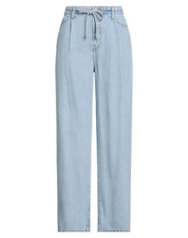 Frame Woman Jeans Blue Size 32 Lyocell In Blue