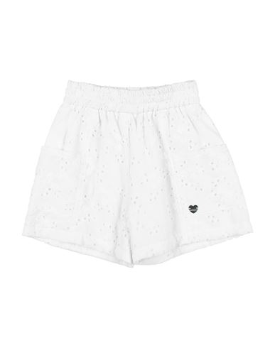 Monnalisa Toddler Girl Shorts & Bermuda Shorts White Size 6 Cotton In White