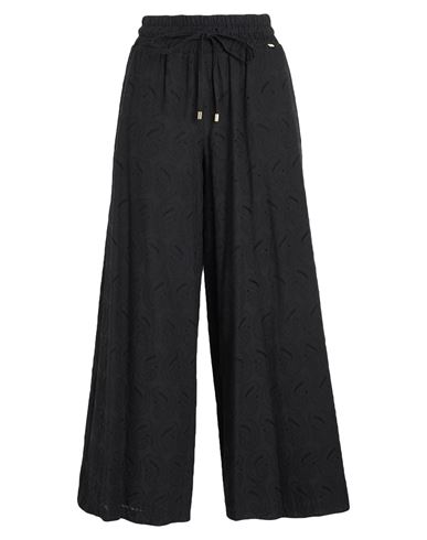 Rebel Queen By Liu •jo Woman Pants Black Size Xs Cotton In Black
