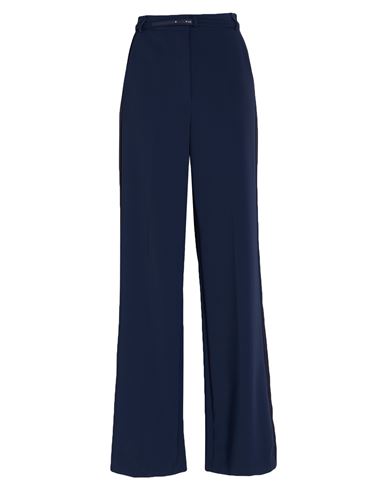 Elisabetta Franchi Woman Pants Blue Size 10 Polyester, Elastane In Blue
