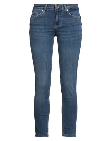 Liu •jo Woman Jeans Blue Size 27w-30l Cotton, Polyester, Elastane In Blue