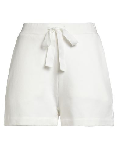 Majestic Filatures Woman Shorts & Bermuda Shorts White Size 1 Cotton In White