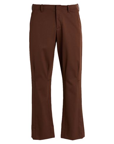 Valentino Garavani Man Pants Brown Size 30 Virgin Wool, Elastane In Brown
