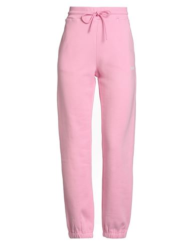 Msgm Woman Pants Pink Size Xs Cotton In Pink