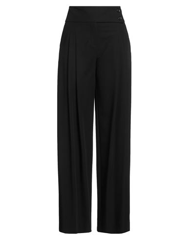 Pinko Woman Pants Black Size 6 Polyester, Viscose, Elastane In Black