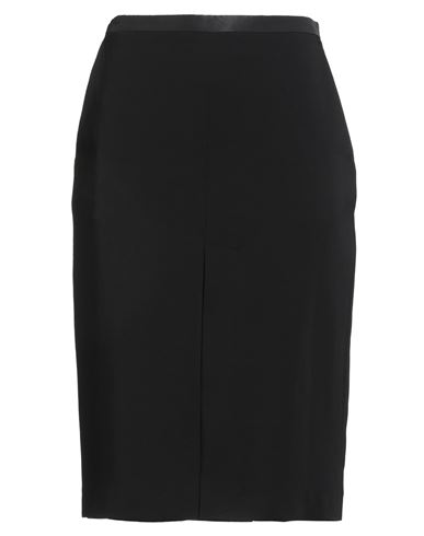 Pinko Woman Midi Skirt Black Size 10 Viscose, Elastane, Polyester In Black
