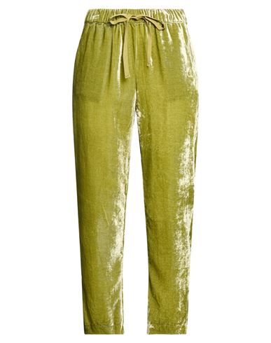 Semicouture Woman Pants Light Green Size 2 Viscose, Polyamide