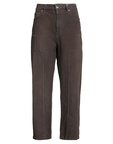 Pinko Woman Jeans Brown Size 30 Cotton, Elastane In Brown