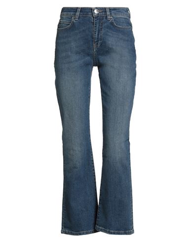 Pinko Denim Woman Jeans Blue Size 31 Cotton, Lycra, Elastane, Elastomultiester In Blue