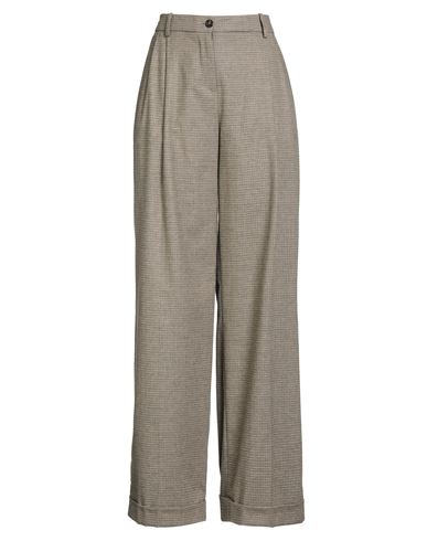 Pinko Vasetto Wide Leg Trousers In Green