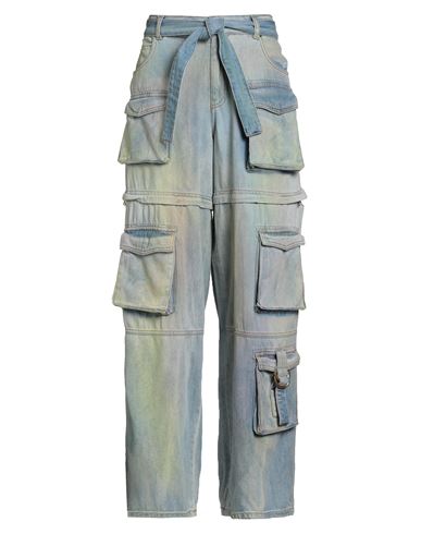 Pinko Denim Woman Jeans Blue Size 28 Cotton In Blue