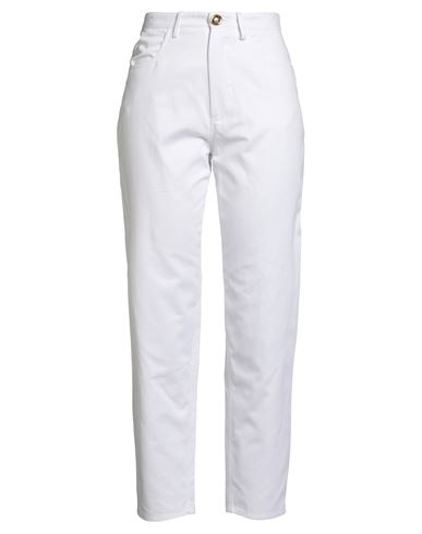 Giambattista Valli Woman Pants White Size 10 Cotton In White