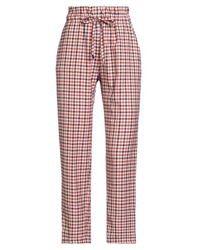 Motel Woman Pants Red Size M Acetate, Viscose In Pink