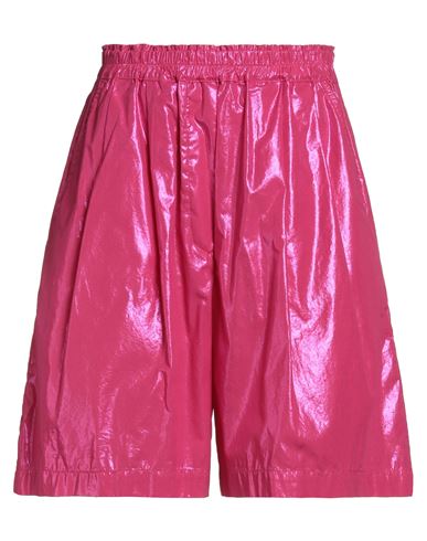 Jucca Woman Shorts & Bermuda Shorts Fuchsia Size 6 Cotton In Pink