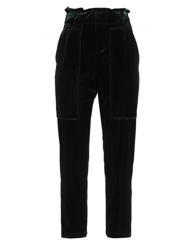 Alice Miller Woman Pants Dark Green Size 6 Polyester, Elastane In Green