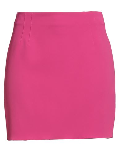 Alice Miller Woman Mini Skirt Fuchsia Size 6 Polyester, Elastane In Pink