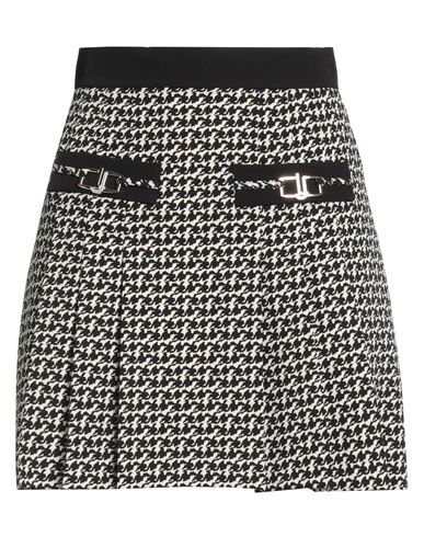 Liu •jo Woman Mini Skirt Black Size 6 Polyester, Elastane In Black