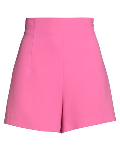 Alice Miller Woman Shorts & Bermuda Shorts Fuchsia Size 4 Polyester, Elastane In Pink