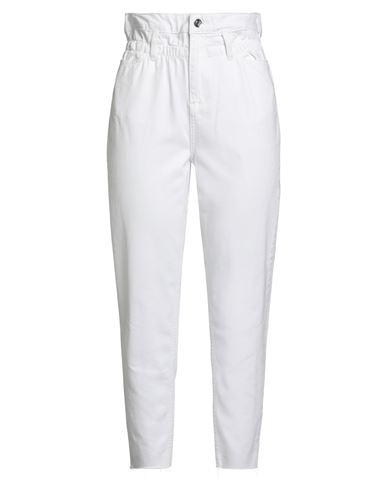 Liu •jo Woman Jeans White Size 26 Cotton In White