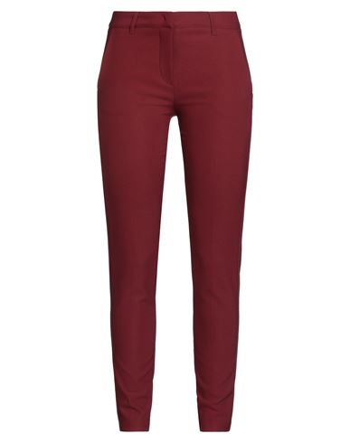 Rebel Queen By Liu •jo Woman Pants Burgundy Size 4 Polyester, Elastane In Red