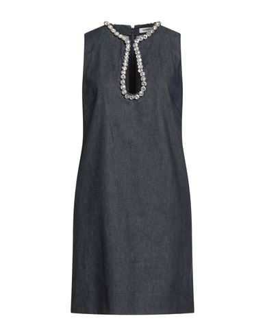 Mini-Kleid Damen Blau 32,34,36 Damen