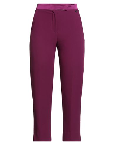 Rebel Queen By Liu •jo Woman Pants Plum Size 2 Polyester In Purple