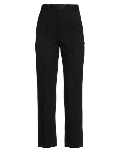 Sandro Woman Pants Black Size 8 Viscose, Polyamide, Elastane In Black