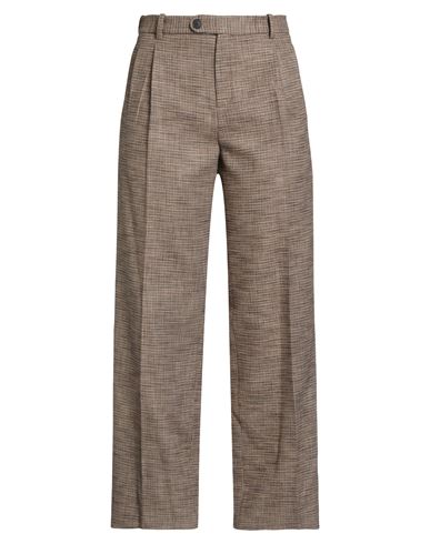 Sandro Woman Pants Beige Size 10 Viscose, Polyester, Elastane In Brown