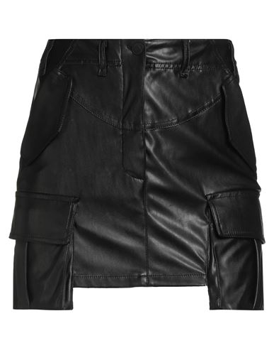 Aniye By Woman Mini Skirt Black Size 4 Polyester In Black