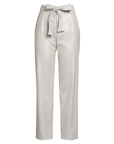 Blugirl Woman Pants Light Grey Size 6 Recycled Wool, Polyamide, Viscose, Polyester In Gray