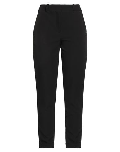 Biancoghiaccio Woman Pants Black Size 4 Polyester, Elastane In Black
