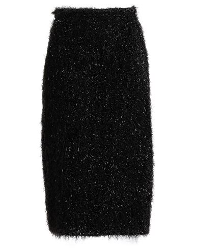 Falda midi Mujer Negro 40 Mujer