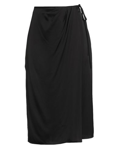 Vicolo Woman Midi Skirt Black Size M Viscose