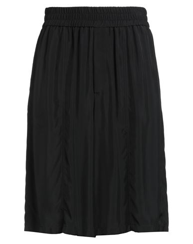 Jil Sander Man Shorts & Bermuda Shorts Black Size 34 Viscose In Black
