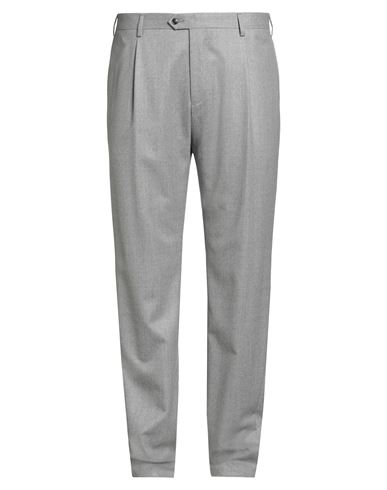 Sartoria Latorre Man Pants Light Grey Size 40 Virgin Wool In Gray