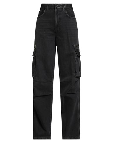 Liu •jo Woman Jeans Black Size 27 Polyester, Cotton, Polyurethane Resin In Black