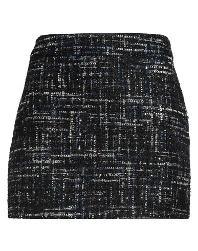 Liu •jo Woman Mini Skirt Black Size 6 Polyester, Viscose, Elastane In Black