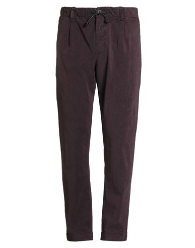 Transit Man Pants Plum Size L Lyocell, Modal, Elastane In Purple