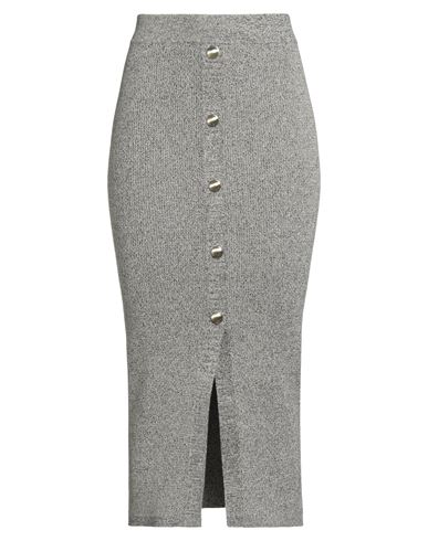 Midi-Rock Damen Beige L,M,S Damen