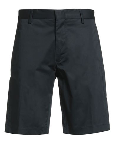 Liu •jo Man Man Shorts & Bermuda Shorts Midnight Blue Size 28 Cotton, Elastane In Blue