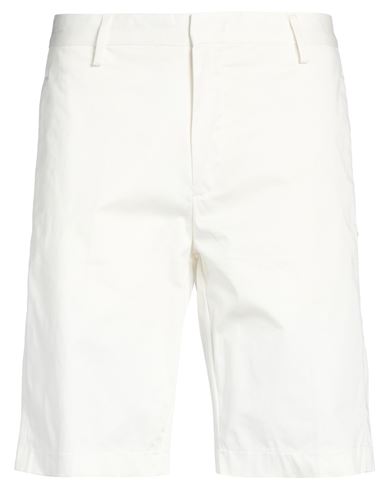 Liu •jo Man Man Shorts & Bermuda Shorts White Size 30 Cotton, Elastane In White