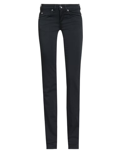 Liu •jo Woman Pants Navy Size 25 Cotton, Elastane In Blue