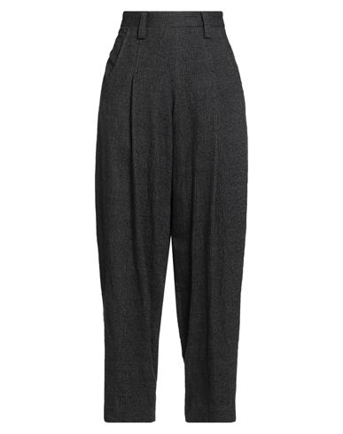 Y's Yohji Yamamoto Woman Pants Charcoal Size 2 Cotton, Wool In Blue